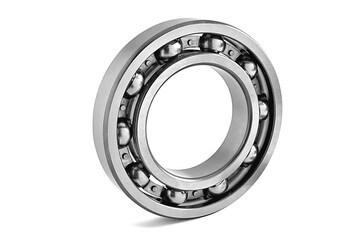 ball bearing on white background