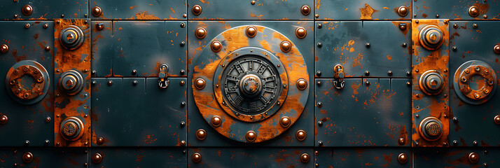 Robotic Futurism: Metallic Emptiness with Copper Accents