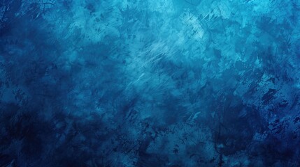 Fototapeta premium Abstract gradient blue background with panoramic grunge texture