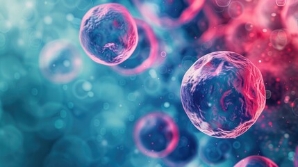 Background in science or medicine preserving tissue samples for studying cells and text space