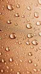 Water drops on background