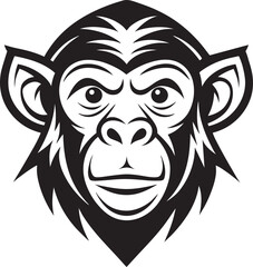 Close-Up Portrait Of A Gorilla