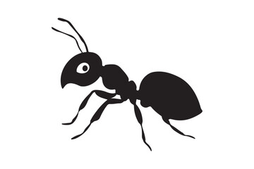 A cute Ant vector Illustrator.