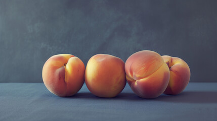 peaches, summer dessert