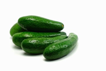 cucumber isolated on white background