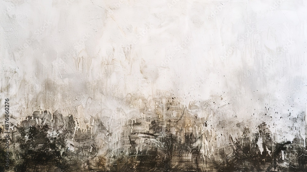 Poster ethereal textures: softly lit abstract art composition with contrasting elements