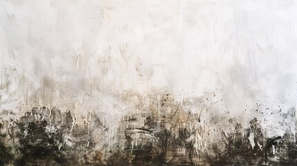 Ethereal Textures: Softly Lit Abstract Art Composition with Contrasting Elements