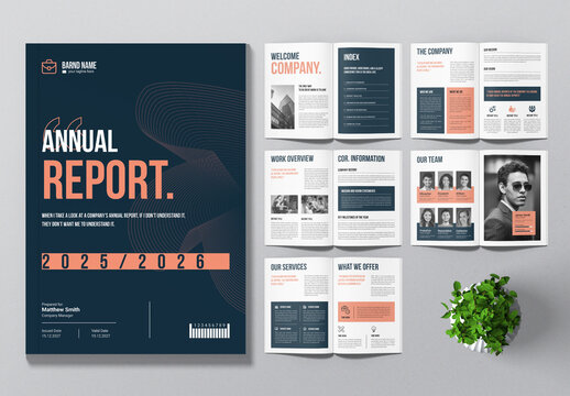 Annual Report Layout