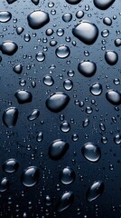 Water drops on background