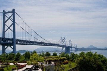 Seto-ohashi Bridge over Shikoku