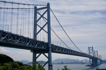 Seto Ohashi Bridge crossing the Seto Inland Sea