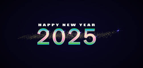 Start the New Year Off Right with a Gradient Sparkle Background