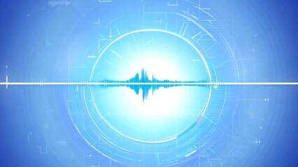 Brain Wave Visualization Generative AI