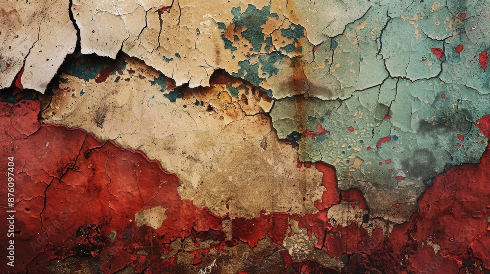 Poster close up of textured background with stained edges