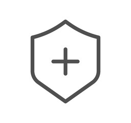 Health icon outline and linear vector.	
