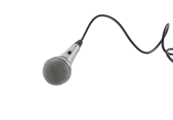 microphone is isolated