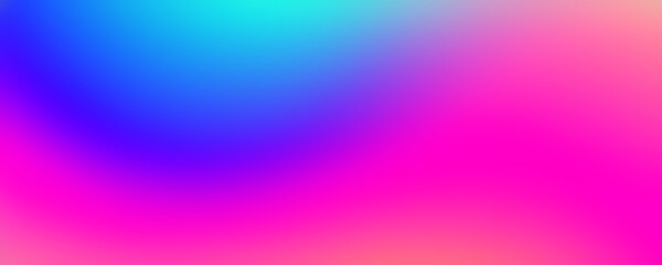 Gradient background texture retro rainbow wave banner abstract design