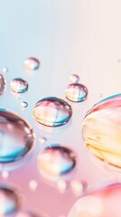 Fototapeta premium Water drops on background