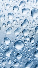 Water drops on background