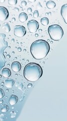 Water drops on background