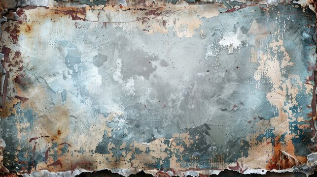 Border with grungy style for backdrop