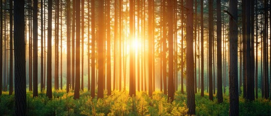 Obraz premium Timberland investment, owning forested land for profit
