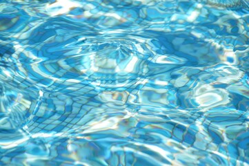 blue water background