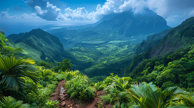 Soaring Thrills Over Lush Landscapes