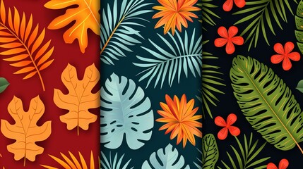 Abstract Nature Patterns: Artistic interpretations of natural elements, abstract landscapes, and organic textures, ideal for eco-conscious brands, art galleries, and nature-inspired projects. Clean