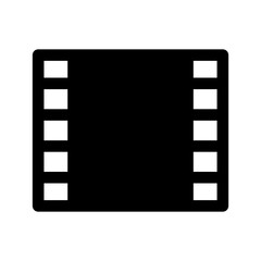 Film Icon Vector Symbol Design Illustration