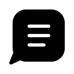 Chat Icon Vector Symbol Design Illustration