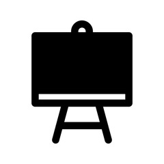 Whiteboard Icon Vector Symbol Design Illustration