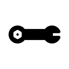 Wrench Icon Vector Symbol Design Illustration
