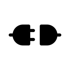 Plug Icon Vector Symbol Design Illustration