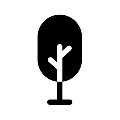 Tree Icon Vector Symbol Design Illustration