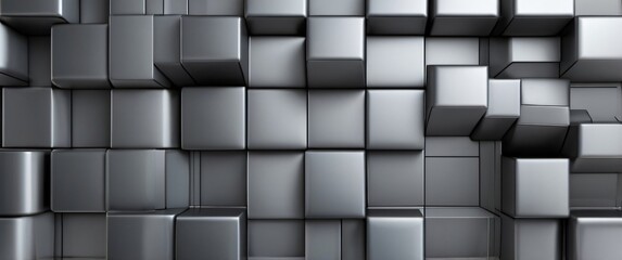 abstract metal block or cube background