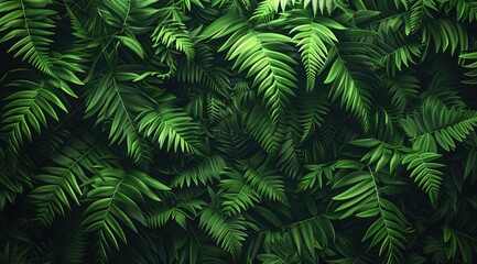 fern leaves