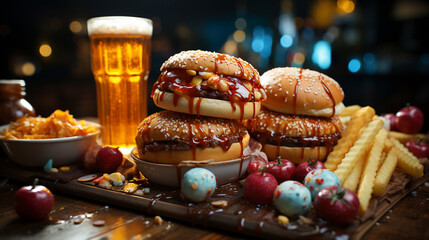 Foods enhancing the risk of cancer. Junk food