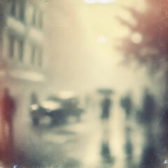 blurry vintage picture