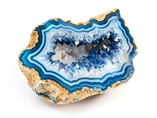 Mineral stone ismineral stone isolated on white backgroundolated on a white background