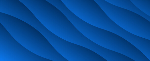 Obraz premium Abstract dark blue gradient diagonal background with shadow. Modern diagonal paper cut. Suitable for business, banners, posters, websites, flyers, covers, presentations. Vector