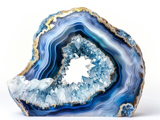 Mineral stone ismineral stone isolated on white backgroundolated on a white background