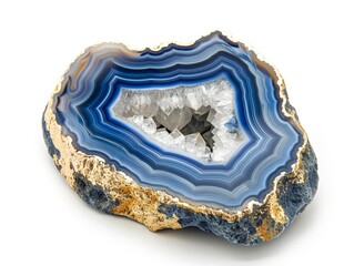 Mineral stone ismineral stone isolated on white backgroundolated on a white background