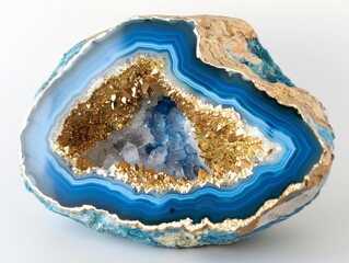 Mineral stone ismineral stone isolated on white backgroundolated on a white background