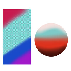 Abstract Element Colorful