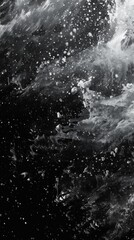 Elegant Abstract Noise Textures: Sophisticated Black, White, and Gray Granular Patterns for Modern Poster Designs and Sophisticates' Wall Art