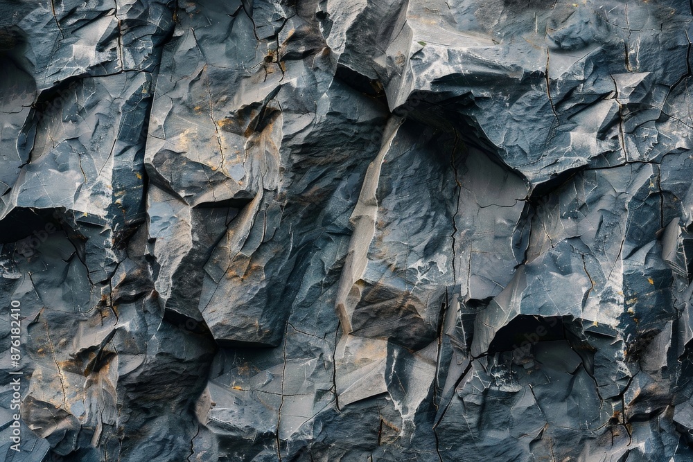 Poster this image depicts sharp rock formations that create a dramatic and rugged rocky landscape, showcasi