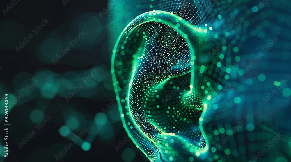 Poster artificial intelligence is listening to the digital world