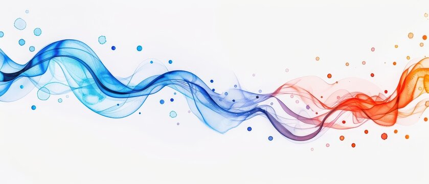 A rich watercolor painting of prescriptive analytics, illustrating actionable insights and decisionmaking paths from complex data, isolate on white background with copy space