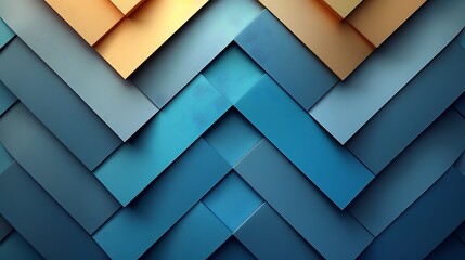 A geometric abstract background with vibrant zigzag patterns, transitioning from teal to turquoise to cyan.